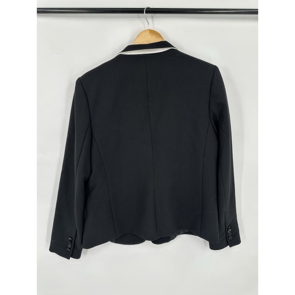 Karl Lagerfeld Paris Blazer Womens 12 Classic Designer Old Money Luxury Chic - Picture 2 of 9